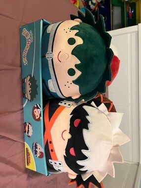 Squishmallows My Hero Academia Four Plushies New with Tags and Box
